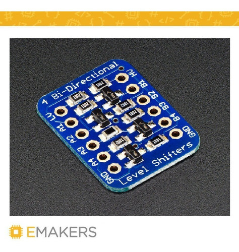 Convertidor Nivel Lógico Bidireccional I2c 4canales Adafruit 1
