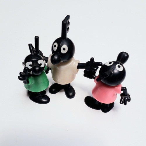 Colección Kínder Sorpresa. Tres Muñecos Usado 1