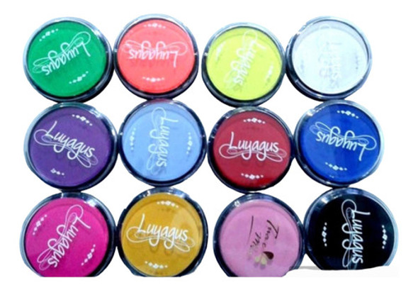 10 Potes Maquillaje Artistico Cremoso Fiestas Disfraz Ydnis 0