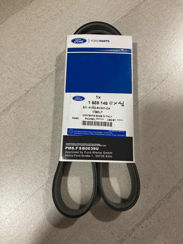 Correa Poly V Ecosport Kinetic 1.5 Diésel 2013/17 Original 0