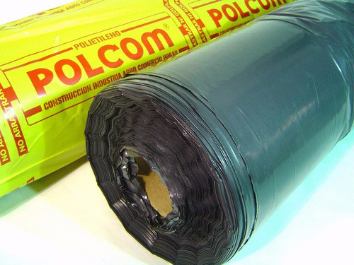 Film De Polietileno 200 Micrones Negro Tricapa 2m X10 Mts 1