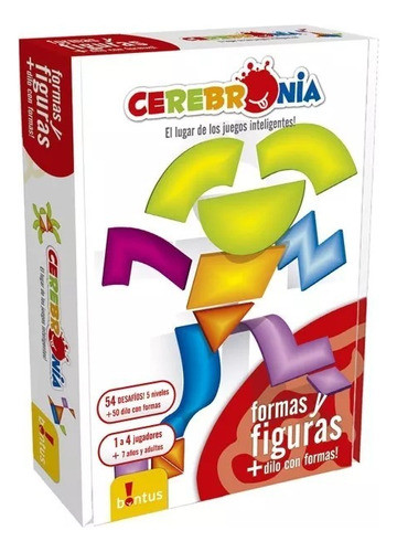 Formas Y Figuras - Cerebronia- Juego De Mesa - Bontus 0