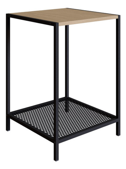 Mesa Lateral Industrial Quadrada York Artesano Wt 1