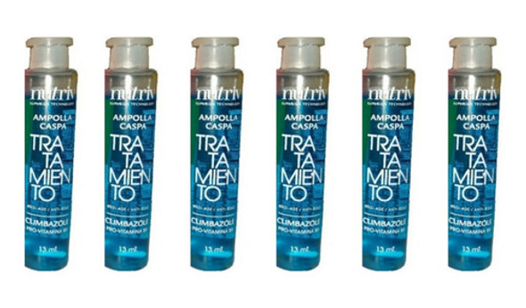 Exiline Ampolla Tratamiento Para Caspa Nutriv X 6 Unidades 0 Exiline Ampolla Tratamiento Para Caspa Nutriv X 6 Unidades 0