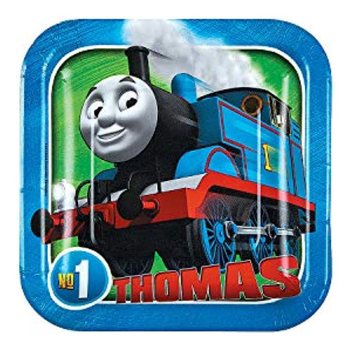 Fun Express - Thomas The Train Dessert Plate For Birthday - 0