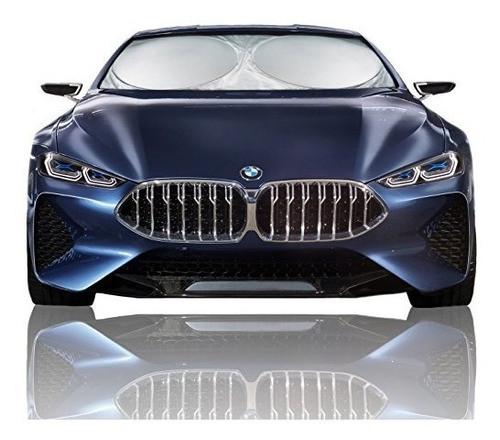 Magnelex Car Windshield Sunshade (large) + Bonus Steering Wh 0