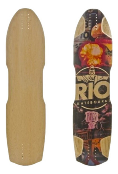 Shape Kaos 36 Rio Skateboard - Longboard Skate 1