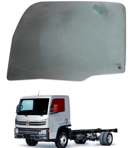 Vidro Porta Caminhão Delivery Porta 2017 À 2022 Esquerda 0
