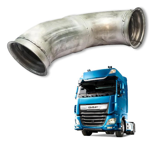 Tubo Intermediario Daf Xf 5  Polegadas 0