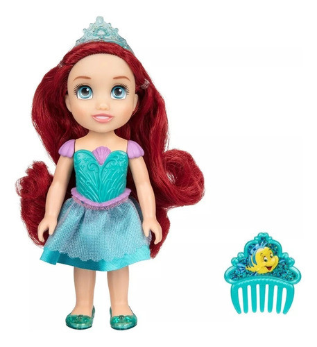 Muñeca Ariel Articulada De 16cm Disney Tapimovil 1