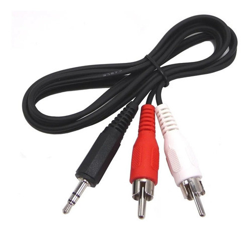Cable Audio Mini Plug 3.5 St A Dos Plug Rca 0