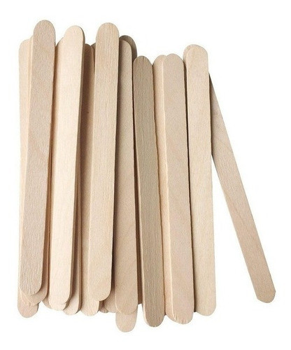 Palitos Para Artesanias Color Natural X50 Uni 0