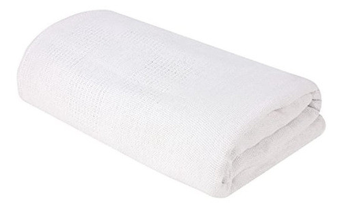 Manta Térmica De Algodón Blanco Everyone, 66? X 90? 0