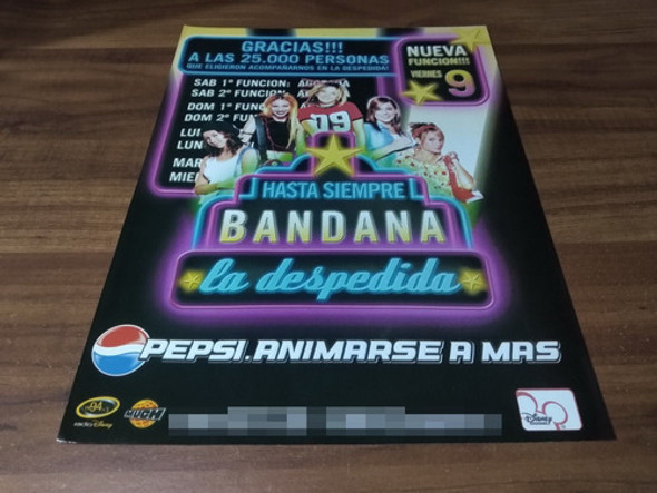 (pc589) Publicidad Bandana * Gran Rex * 2004 0
