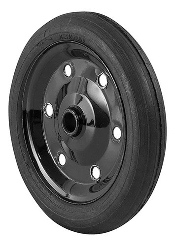 Roda De Pneu Maciço Para Carrinho 702/602 Cb Pp Metalpama 0
