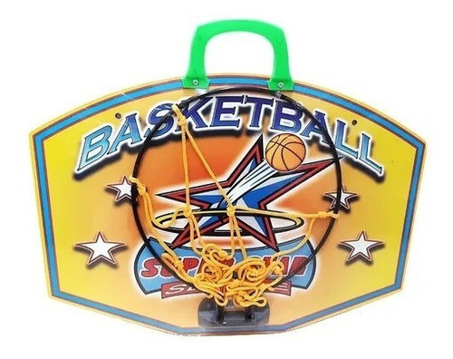 Tablero Basquet Mediano Aro Macizo Red De Basquet 0