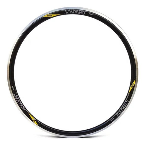 Aros Vzan Spin Speed 700c Road 32 Furos Preto Estrada 1