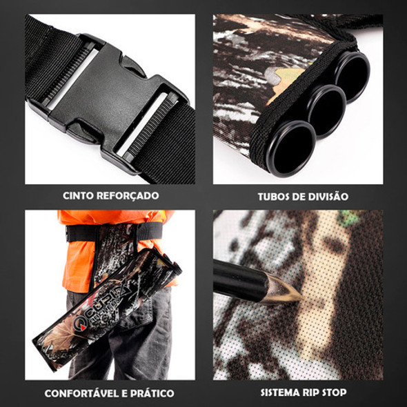 Aljava Cintura Cp3t-ac + 6 Flechas Carbono Nature Vixion 1 Aljava Cintura Cp3t-ac + 6 Flechas Carbono Nature Vixion 1