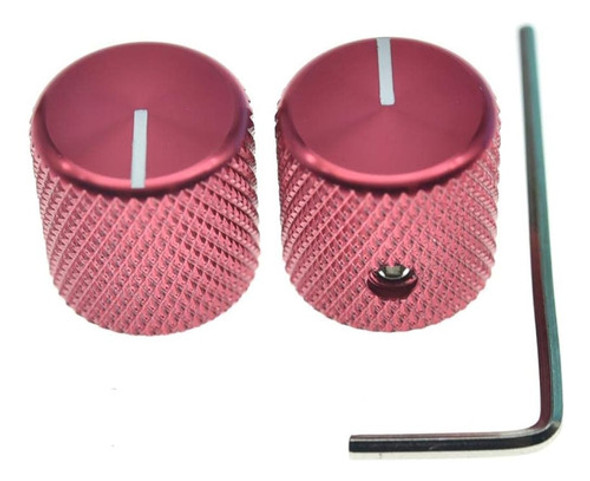 4pcs Guitarra De Aluminio / Perillas De Bajo Volumen / Peril 1