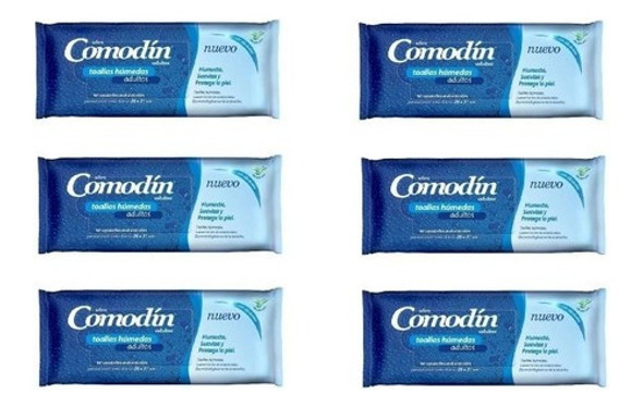 Toallas Humedas Adulto Comodin 6 Packs X 60 Uni 25 X 21cm - Pañalera Arenita 0 Toallas Humedas Adulto Comodin 6 Packs X 60 Uni 25 X 21cm - Pañalera Arenita 0