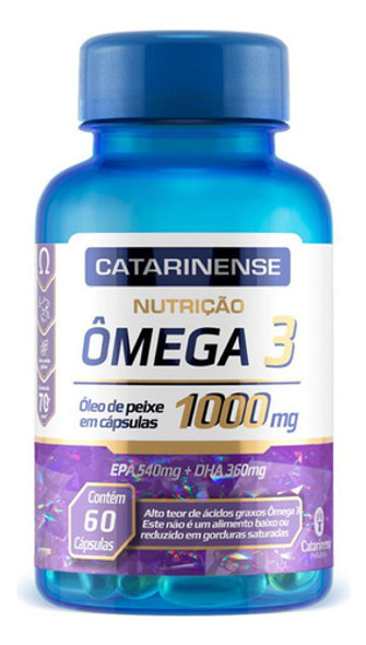 Ômega 3 1000mg Com 60 Cápsulas 0
