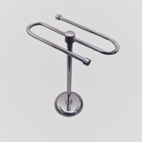 Toallero Apoyo P/mesada Bronce Cromado No Se Oxida 1