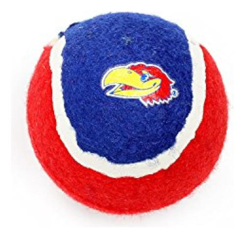 Pet Goods Manufacturing Pelotas De Tenis Kansas Jayhawks (pa 0