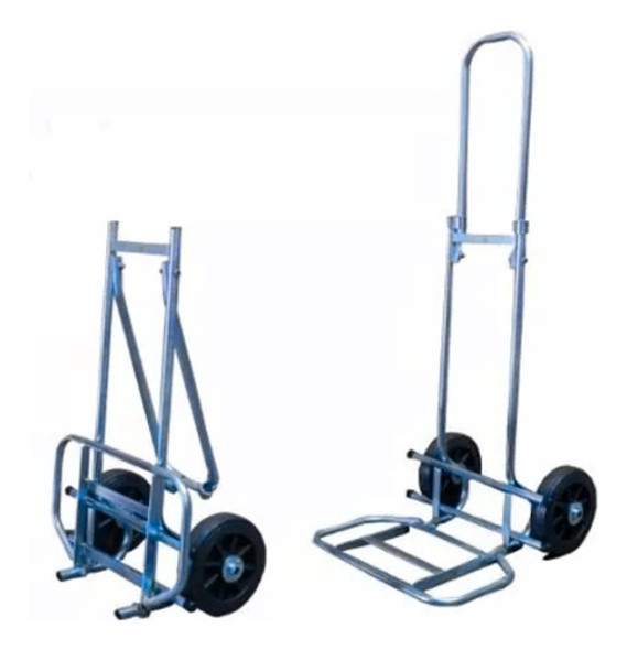 Zorra Plegable Resistente De Hierro Carrito Soporta 120kg 0