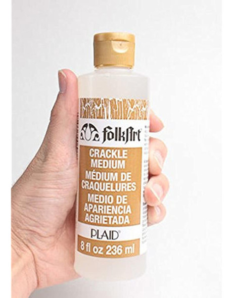 Folkart Medium (8 Onzas), 696 Crackle 1