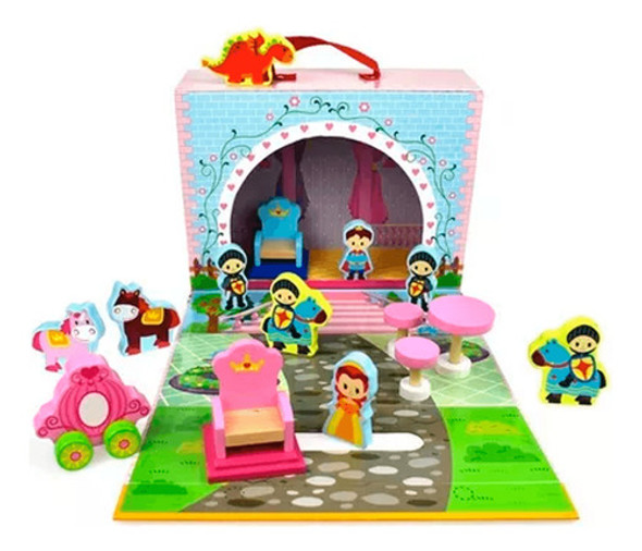Juego Didáctico De Madera Tooky Toy Cuento De Princesas 1 Juego Didáctico De Madera Tooky Toy Cuento De Princesas 1