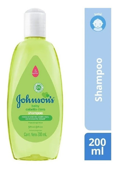 Shampoo Johnson's Baby Manzanilla Claro Bebes Niños X 200ml 0 Shampoo Johnson's Baby Manzanilla Claro Bebes Niños X 200ml 0