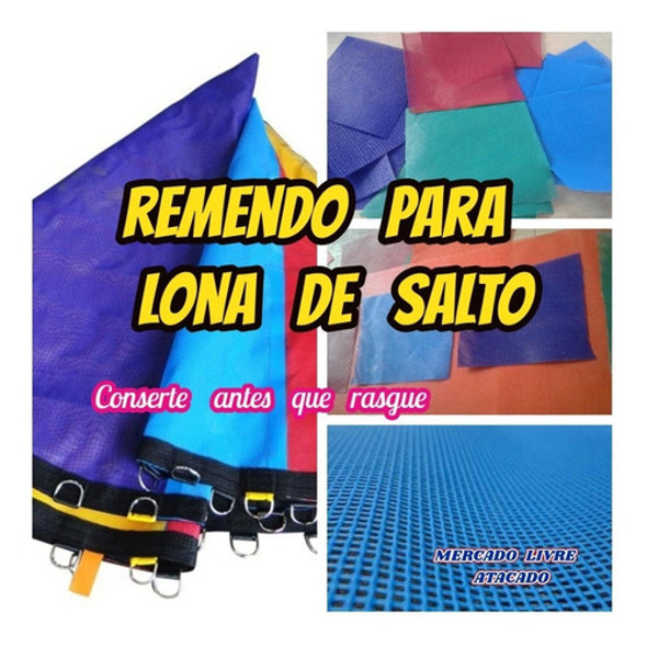 Reparo Para Lona De Salto De Pula Pula 01 De 1.28 X 1.40 Mts 1