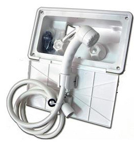 Duchador De Mano Doble Agua Fria  Caliente Náutico Motorhome 0
