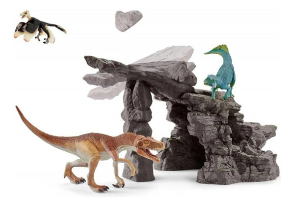 Set Dinosaurios Schleich Juguete Niño Diversion Calidad Trex 1