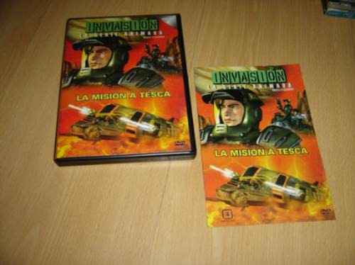 Invasion La Serie Animada Mision A Tesca Dvd Verhoeven 1