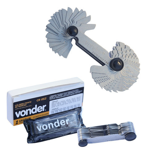 Cálibre/pente De Rosca Com 52 Lâminas, 0,25 Mm - 6,0 Mm 0