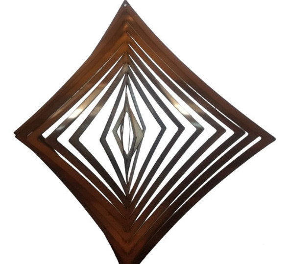 Wind Spinners / Móvil De Viento Acero Inox, Rombo 30cm 0