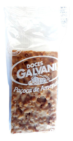 Paçoca Galvani Espeto Com 50 Unidades De 90g Doce Atacado 1