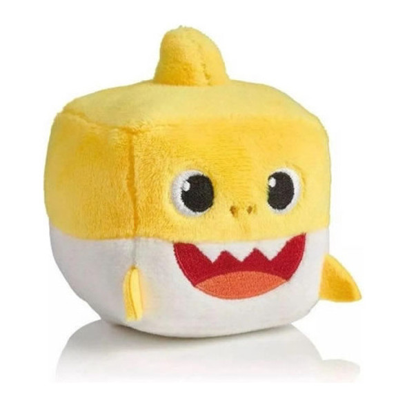 Pelúcia: Baby Shark Amarelo Cubo Com Som 0