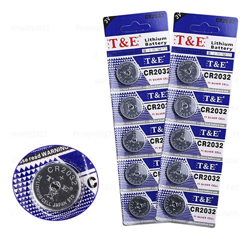 5 X Pila Cr2032 Pack De 5 Pilas 3 Vol Baterias 2032 1