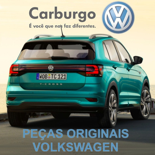 Emblema Logotipo Cromado T-cross  Sense Original Vw 1