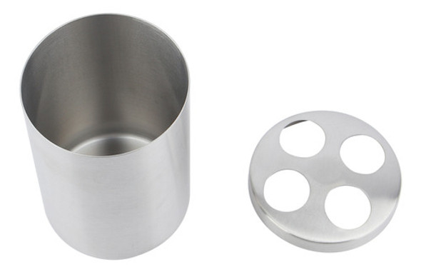 Suporte De Pasta De Dente Para Escova De Dentes De Aço Inoxi 0