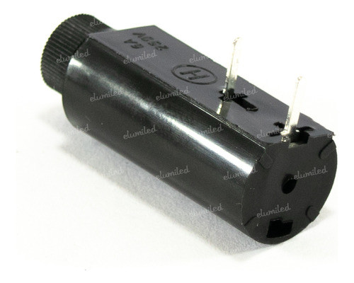 Portafusible Bayoneta Para Circuito 5x20 Horizontal Pack X10 1