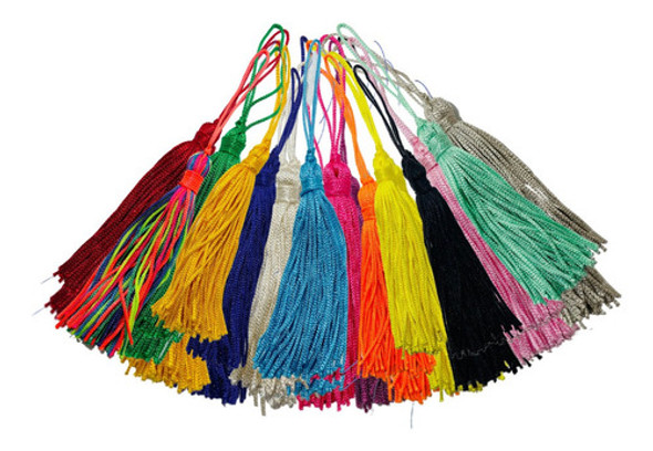 Mix 50 Franja Pingente Tassel  Seda Sortidos- Promoção! 0