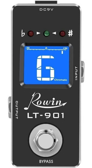 Mini Pedal Afinador Tuner Guitarra Rowin Lt-901 + Nf + Gtia 0 Mini Pedal Afinador Tuner Guitarra Rowin Lt-901 + Nf + Gtia 0