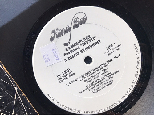 Disco Vinilo Camouflage / A Disco Symphony (usa) 1