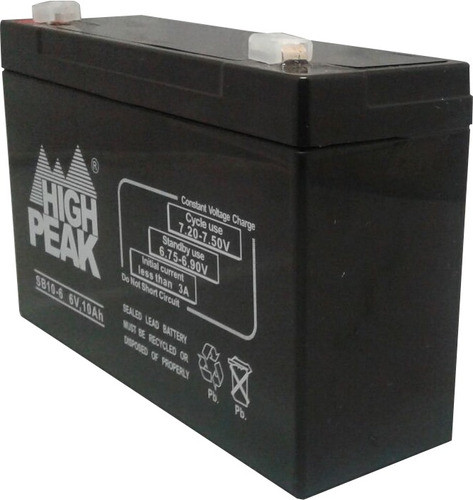 Bateria 6v 10 Amp - Central Shop 0
