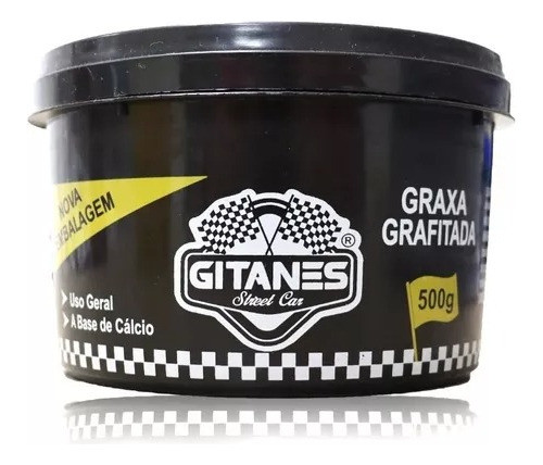 Graxa Cinza Grafitada Cálcio 500g 0