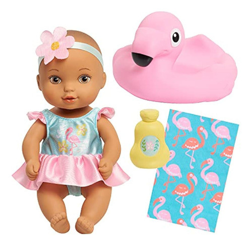Waterbabies Doll Bathtime Fun Flamingo, Apoya Una Asociación 0
