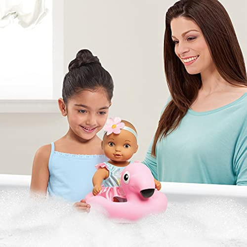 Waterbabies Doll Bathtime Fun Flamingo, Apoya Una Asociación 1